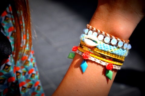mon bracelet de cet été, que j'adoore !